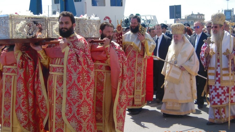 Λιτανεία του Ιερού Λειψάνου του Αγίου Θεοδώρου του Βυζαντίου, Πολιούχου Μυτιλήνης