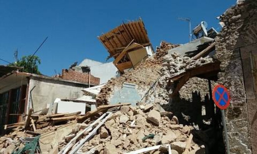 Για την σεισμόπληκτη Βρίσα 
