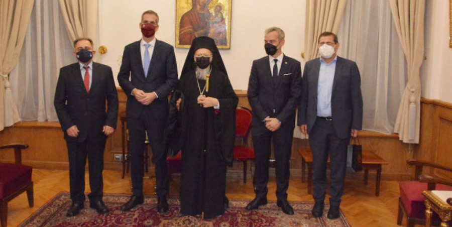 Τέσσερις δήμαρχοι στο Οικουμενικό Πατριαρχείο      