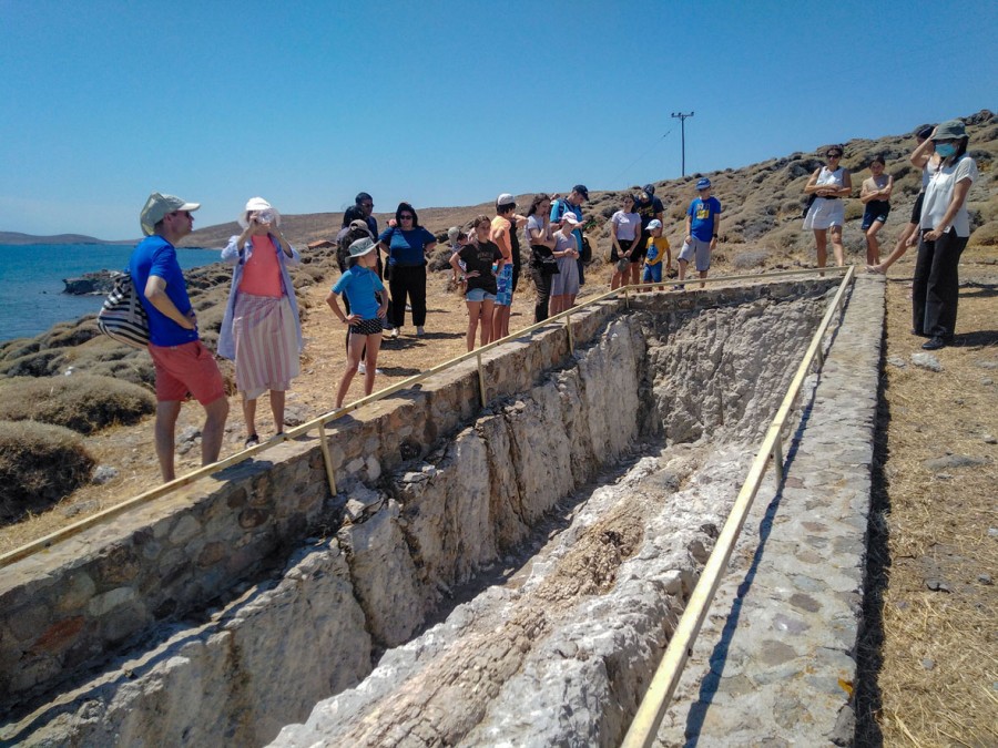 Στο θαλάσσιο πάρκο της Νησιώπης