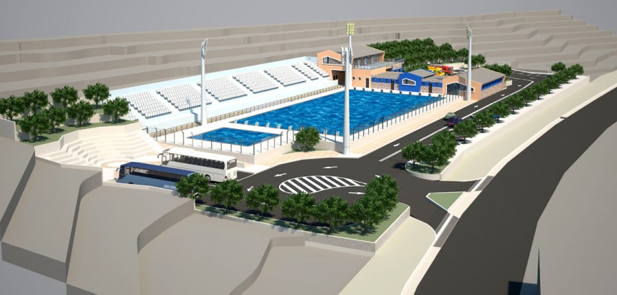 Το νέο κολυμβητήριο στα Θέρμα