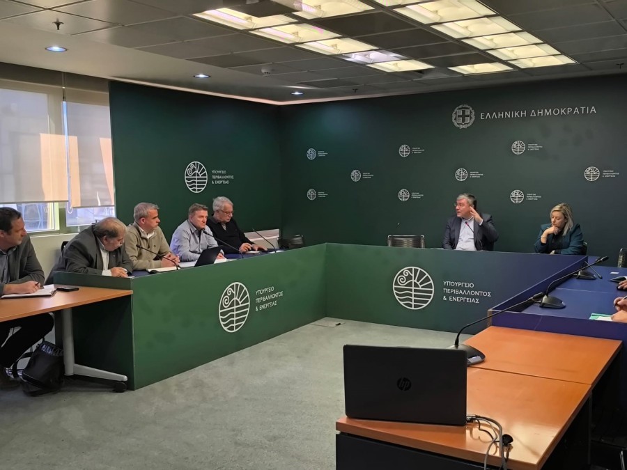 Συνάντηση με τον ΓΓ Συντονισμού & Διαχείρισης Αποβλήτων