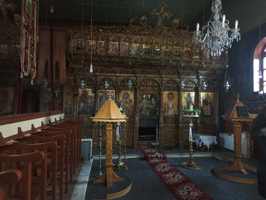 Σε ναούς της Δυτικής Λέσβου