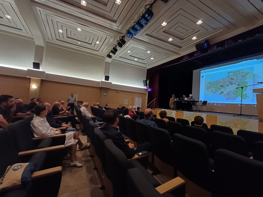 Πολεοδομικός χάρτης Δυτικής Λέσβου