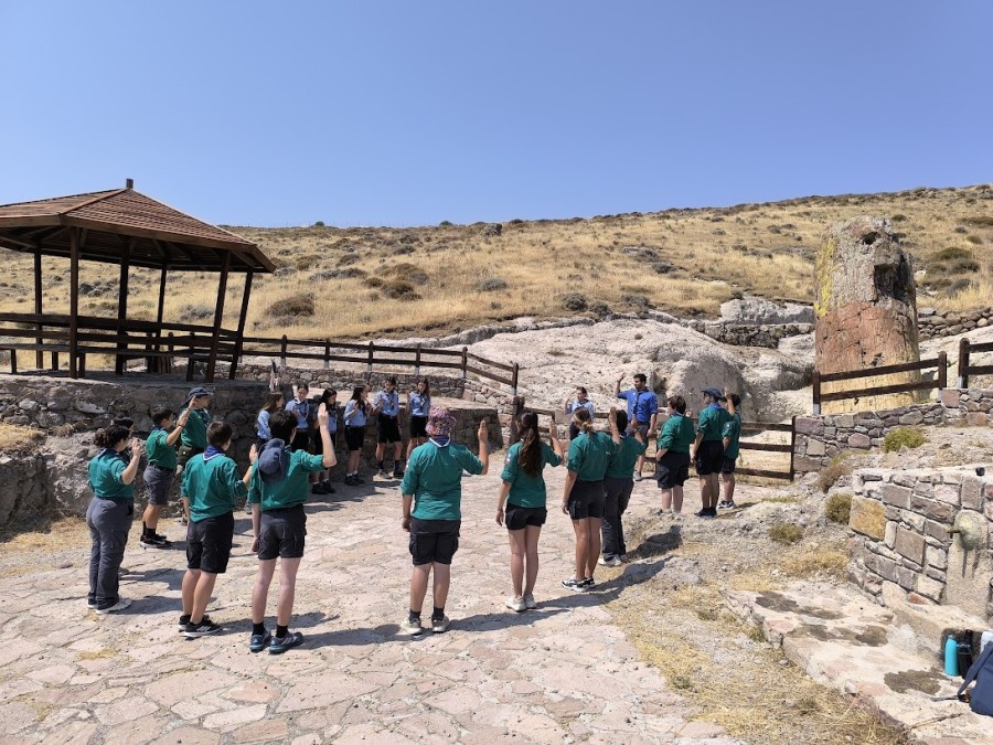 Διεθνής προσκοπική δράση στη Λέσβο