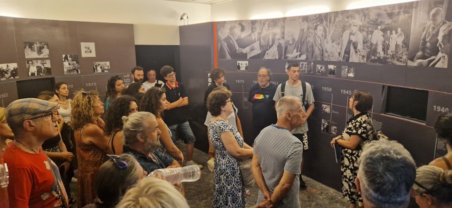 Σε ιστορικά σημεία της Μυτιλήνης