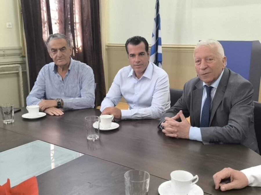 Ο Θ. Πλεύρης στη Λέσβο