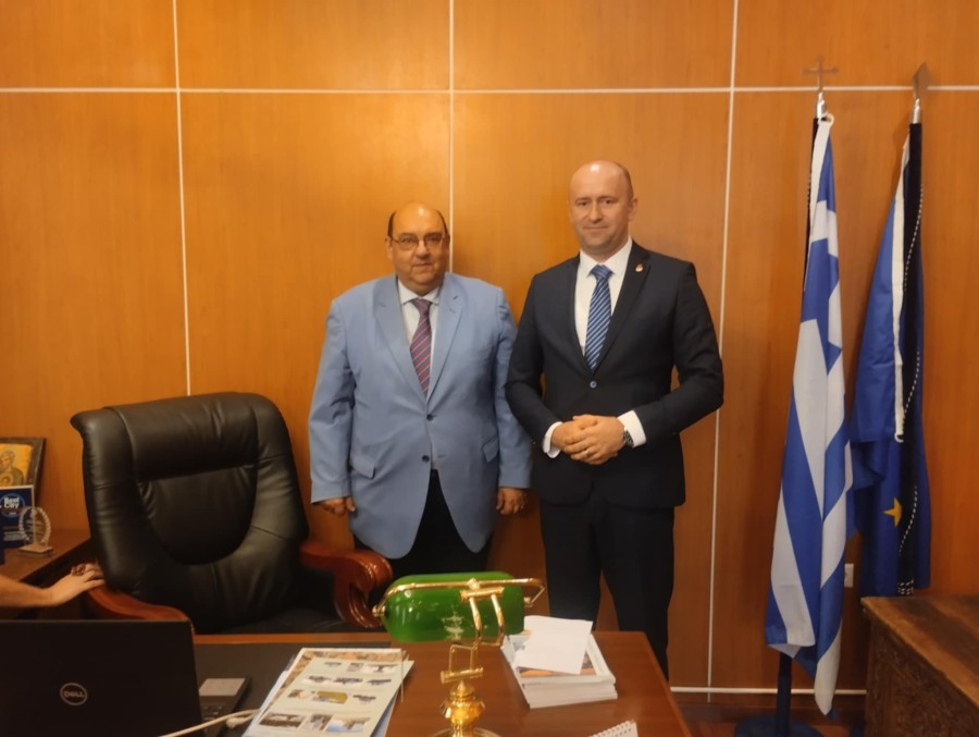 Ο Δήμαρχος Βοσνίας - Ερζεγοβίνης στη Λέσβο