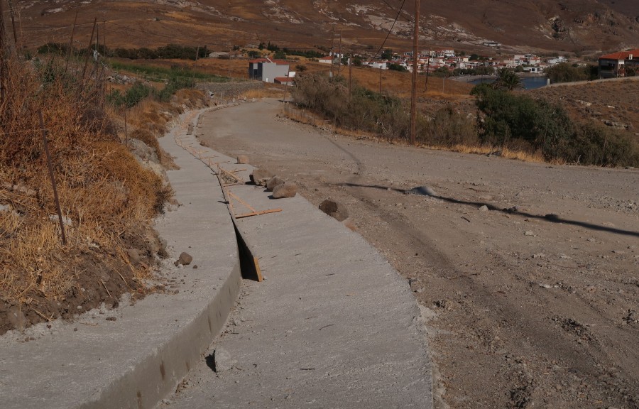 Έργο υποδομής για τη Δυτική Λέσβο