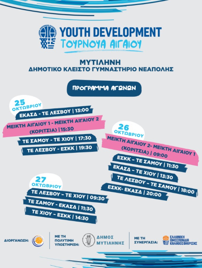 ΤΟΥΡΝΟΥΑ ΜΙΚΤΩΝ ΑΙΓΑΙΟΥ