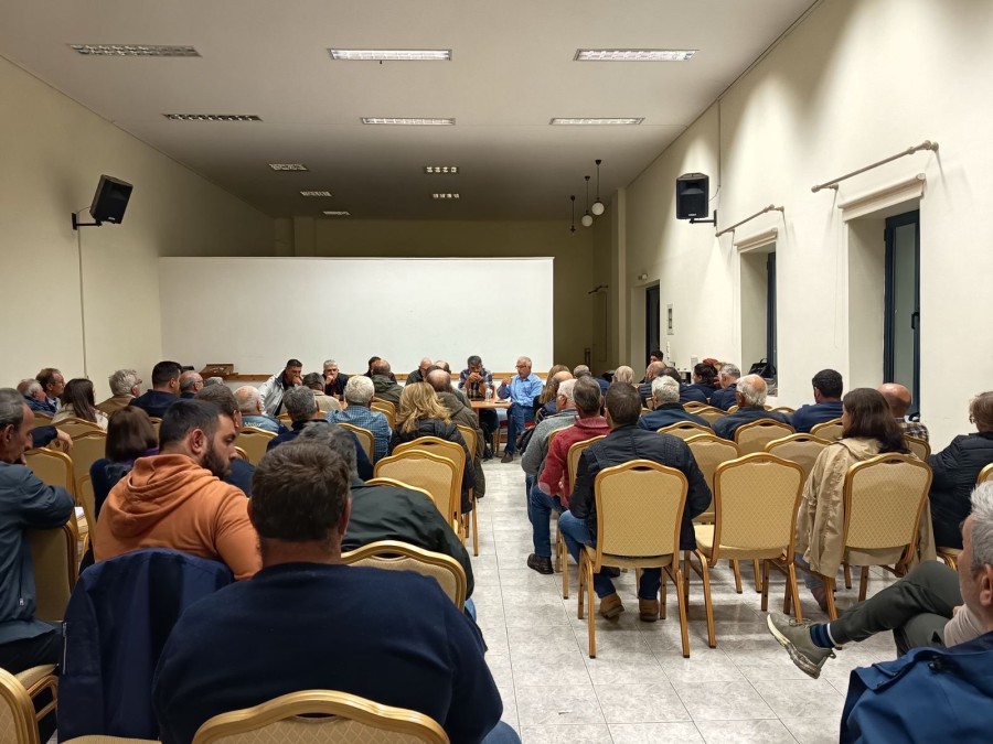 Συνάντηση αρμοδίων & τοπικών φορέων στον Παλαιόκηπο για την επάρκεια νερού