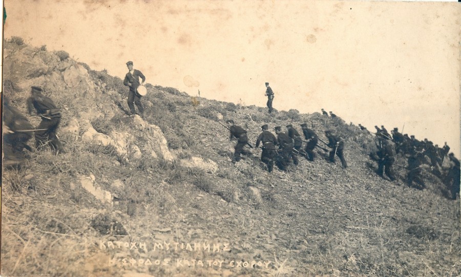 Η μάχη του Κλαπάδου στις 8 Δεκεμβρίου του 1912