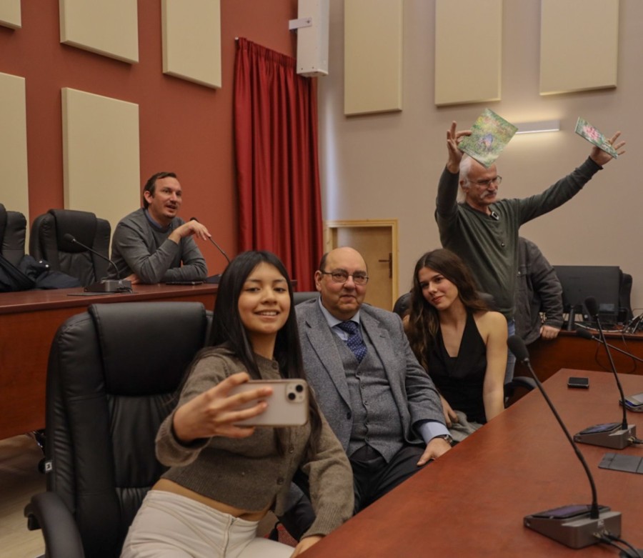 Με τον δήμαρχο Τ. Βέρρο