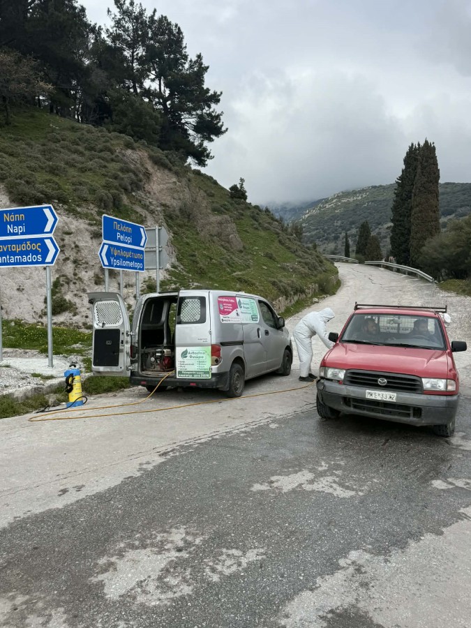 Συνεργεία απολύμανσης