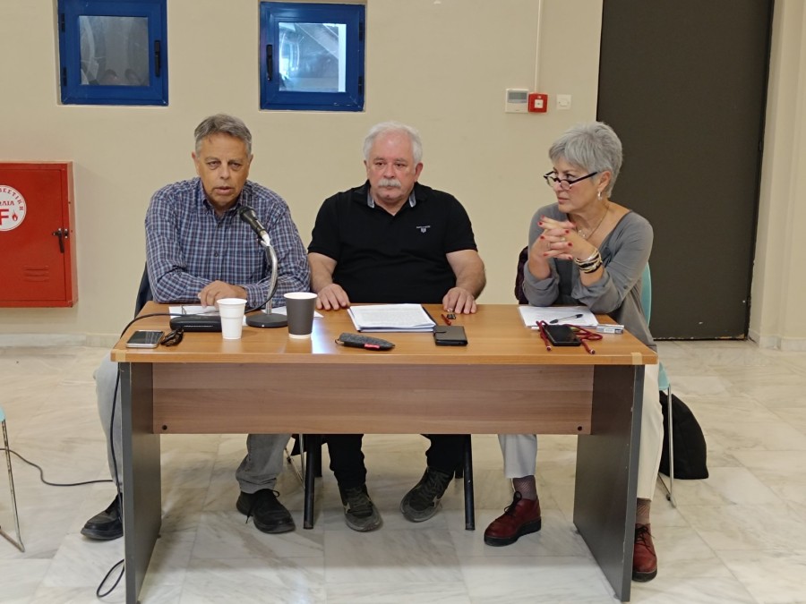 Εκδήλωση του ΚΚΕ στη Λήμνο για τη λειψυδρία 