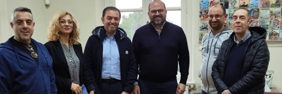 Συνάντηση Μ. Κουτουλάκη με Εμπορικό Σύλλογο 