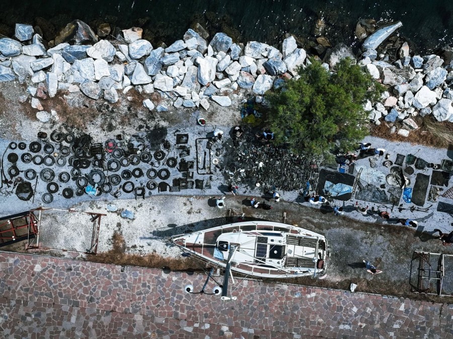 3 τόνοι απορρίμματα 