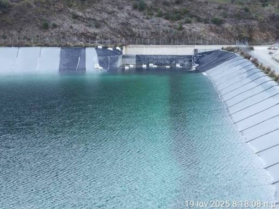 Στην εγκατάσταση επεξεργασίας λυμάτων  Άντισσας