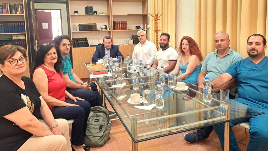 Η Διοικητής της 2ης Υ.ΠΕ. στη Λήμνο