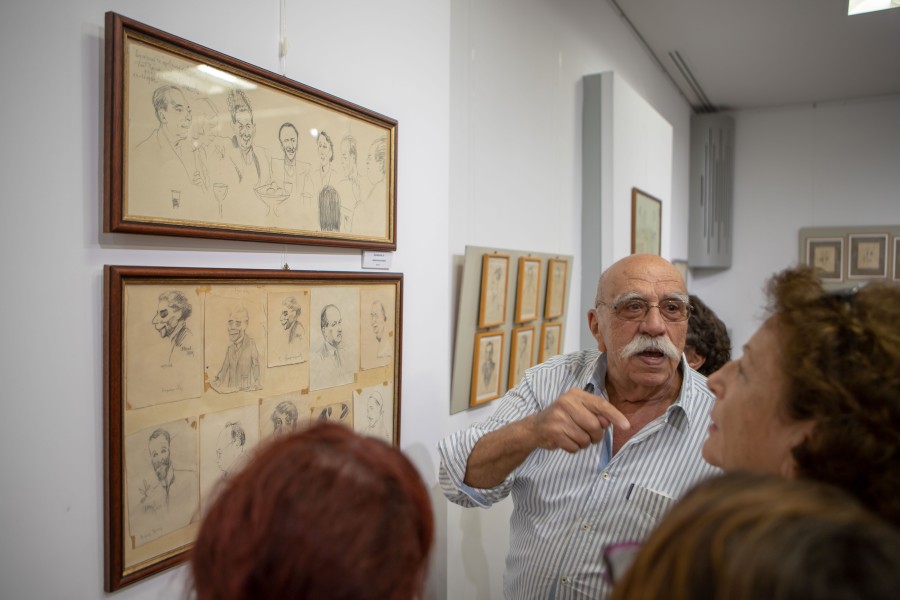 Εγκαίνια έκθεσης Αντώνη Πρωτοπάτση: η ζωή και το έργο του