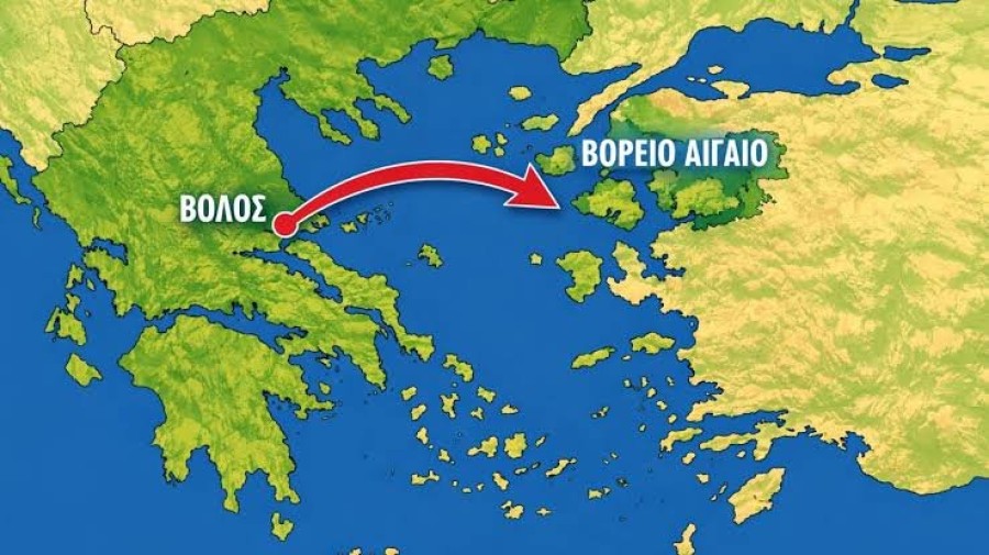 Γραμμή Βόλος - Β. Αιγαίο