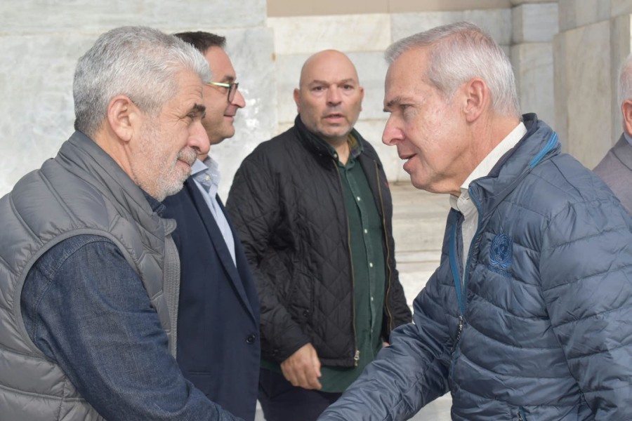 Απολογισμός από τον Υφυπουργό Εθνικής Άμυνας στη Λέσβο