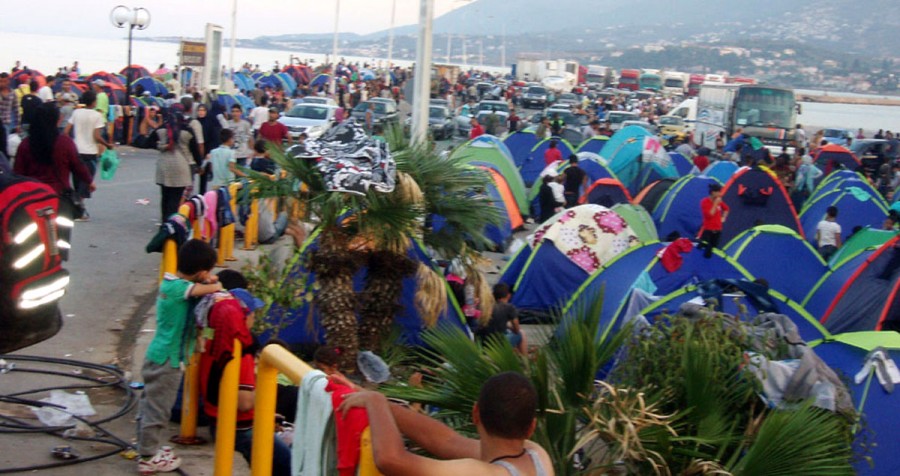 Η Λέσβος σε κατάσταση εκτάκτου ανάγκης 