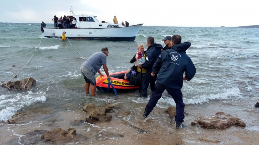 Το λιμενικό στο Λουρί Σκανδάλης Λήμνου 