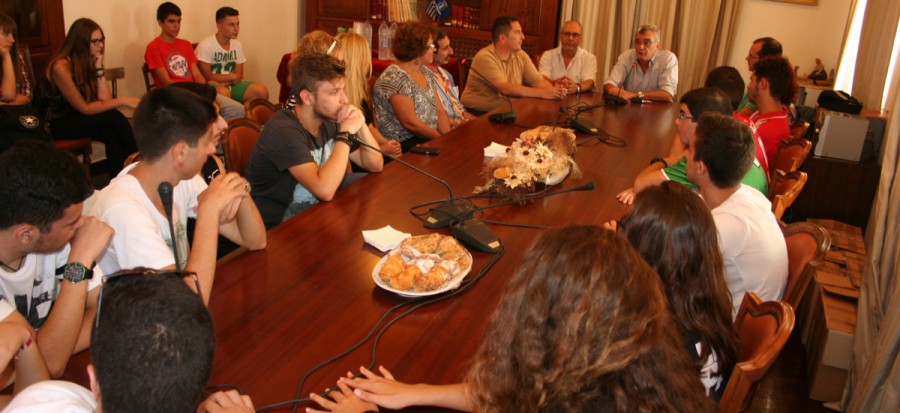 Επίσκεψη μαθητών από Ισπανία και Λιθουανία