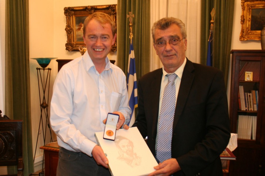 συνάντηση με το δήμαρχο Λέσβου