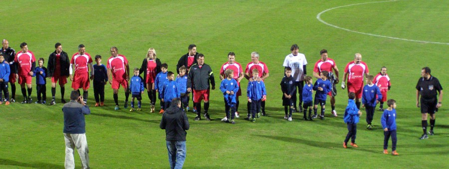 Η ομάδα των καλλιτεχνών - ποδοσφαιριστών