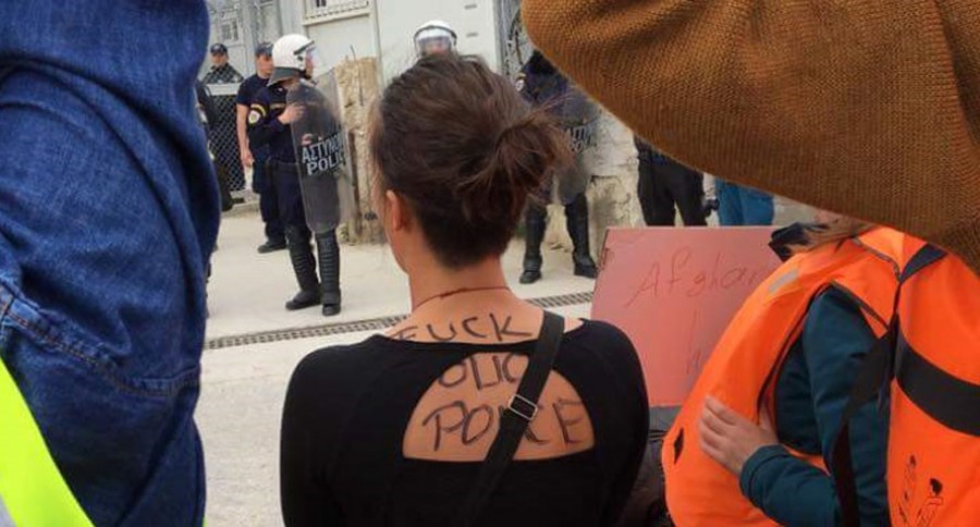 Στο κέντρο κράτησης στη Μόρια