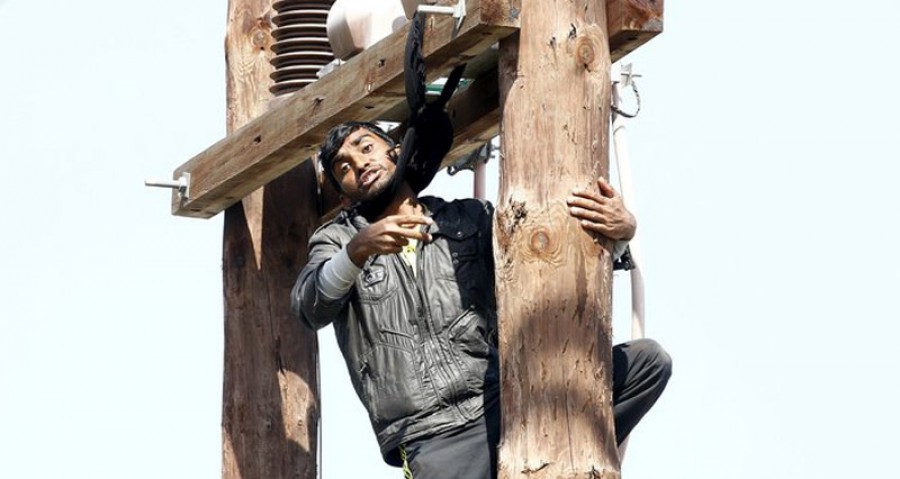 «Μερική» κατάληψη (φωτο REUTERS)