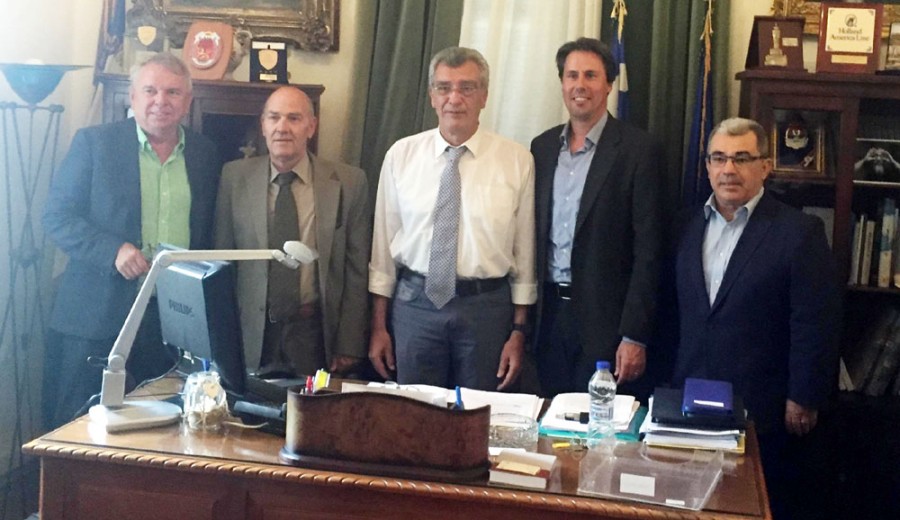 Εκπρόσωπος της εταιρείας στη Λέσβο