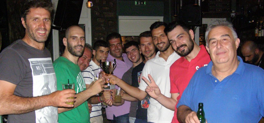 οι παίκτες πανηγύρισαν έναν ακόμη τίτλο στην ιστορία του συλλόγου