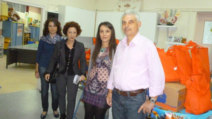 H Αντιδήμαρχος Αναστασία Αντωνέλλη, επισκέφθηκε το Ειδικό Δημοτικό Σχολείο