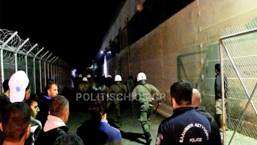 Συμπλοκές στη ΒΙΑΛ Χίου