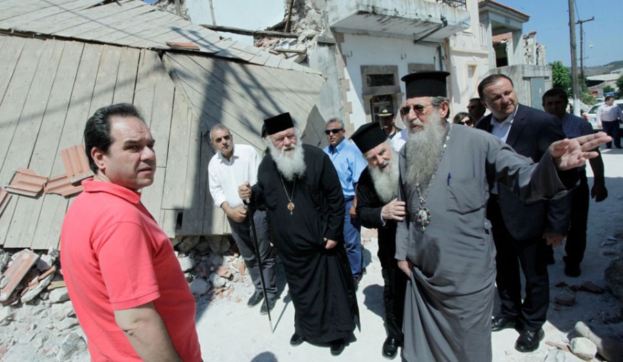 Ο Αρχιεπίσκοπος Αθηνών & πάσης Ελλάδας κ. Ιερώνυμος 