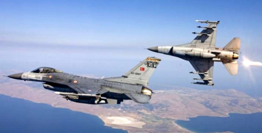 Τουρκικά μαχητικά πάνω από Λέσβο & Λήμνο