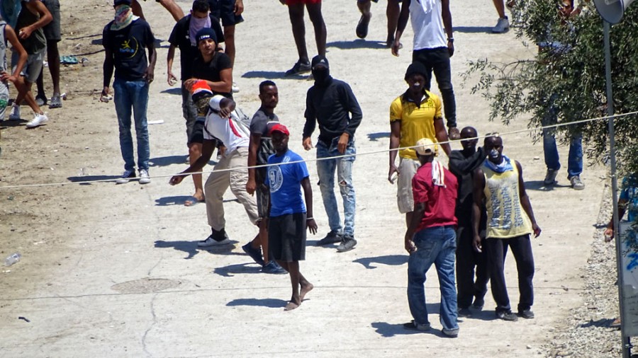 Αναστάτωση στη Μόρια