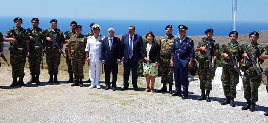 Ο ΠτΔ Πρ. Παυλόπουλος σε Λήμνο & Αγ. Ευστράτιο