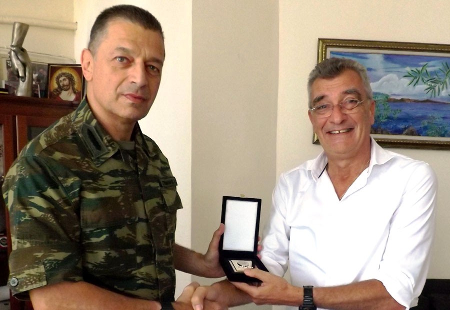 Με τον Αντιστράτηγο Αλικιβιάδη Στεφανή, συναντήθηκε ο Δήμαρχος Λέσβου Σπ. Γαληνός