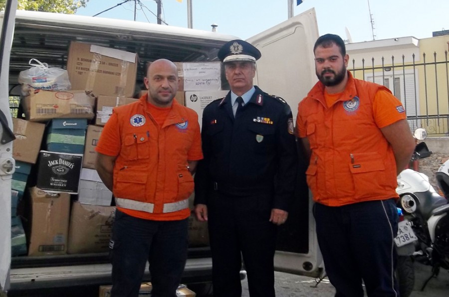 Eθελοντικές συγκεντρώσεις διαφόρων ειδών πρώτης ανάγκης