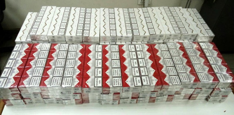 Κατοχή λαθραίων τσιγάρων & παράβαση της νομοθεσίας περί τελωνειακού κώδικα