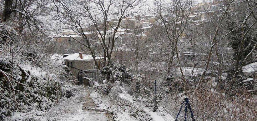 Χριστουγεννιάτικο τοπίο