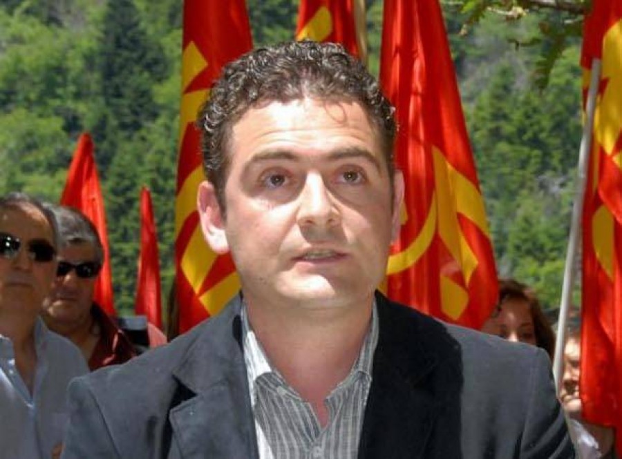 O Γιάννης Πρωτούλης, μέλος του Π.Γ. της ΚΕ του ΚΚΕ