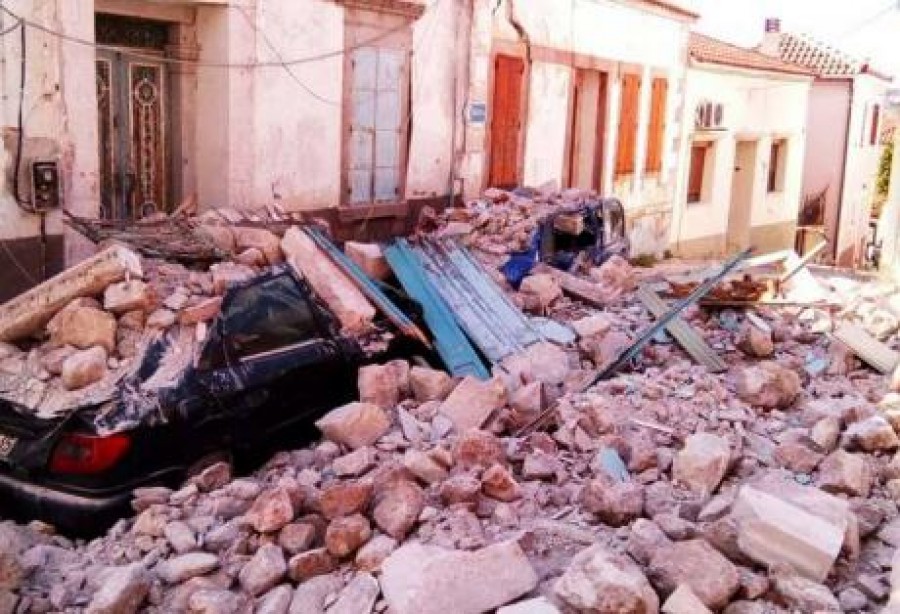 Κίτρινα κτίρια