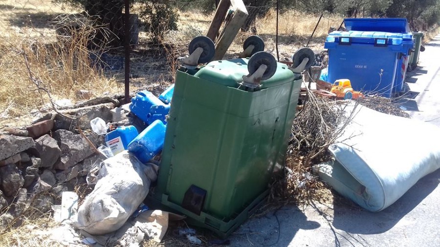 Οι τρεις αυτοσχέδιες χωματερές στα Πάμφιλα
