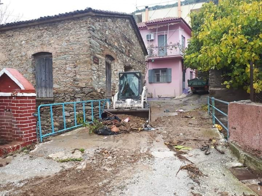 Για την αντιμετώπιση των επιπτώσεων της πρόσφατης πλημμύρας