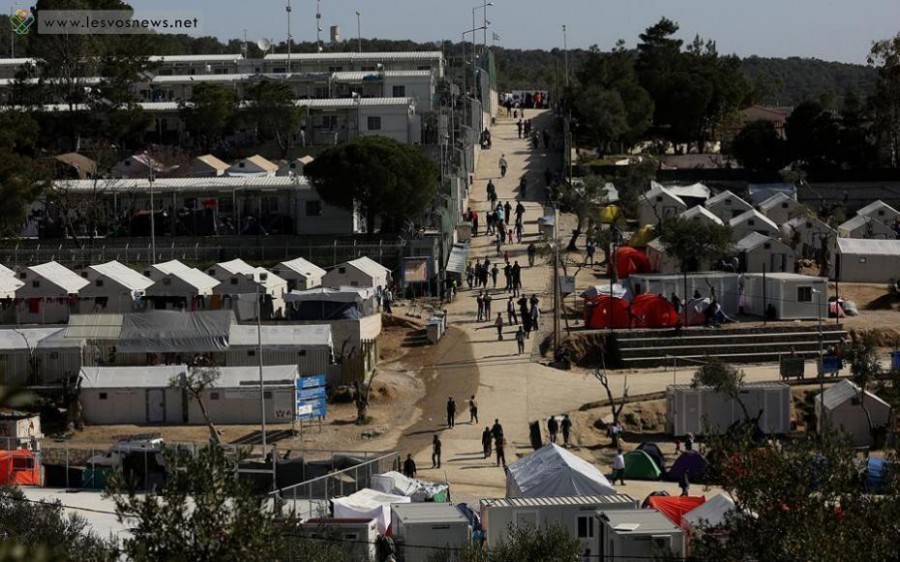 Σε χώρο παραμονής αλλοδαπών στη Μόρια